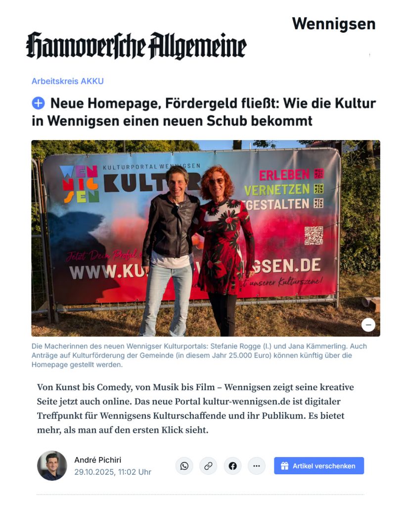 HAZ Wennigsen 30.10.2025