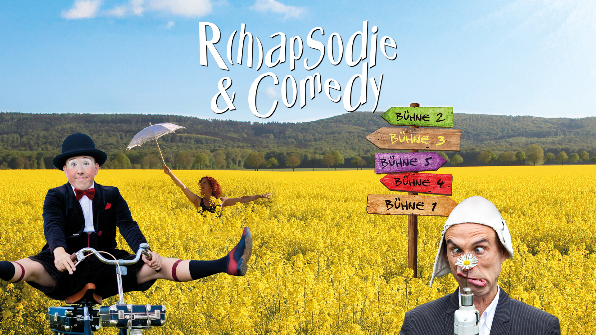 „R(h)apsodie & Comedy“ Deister Kleinkunstfestival 5.0