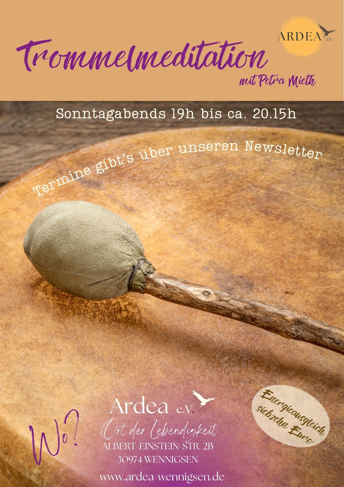 Trommelmeditation – mit Petra Mieth