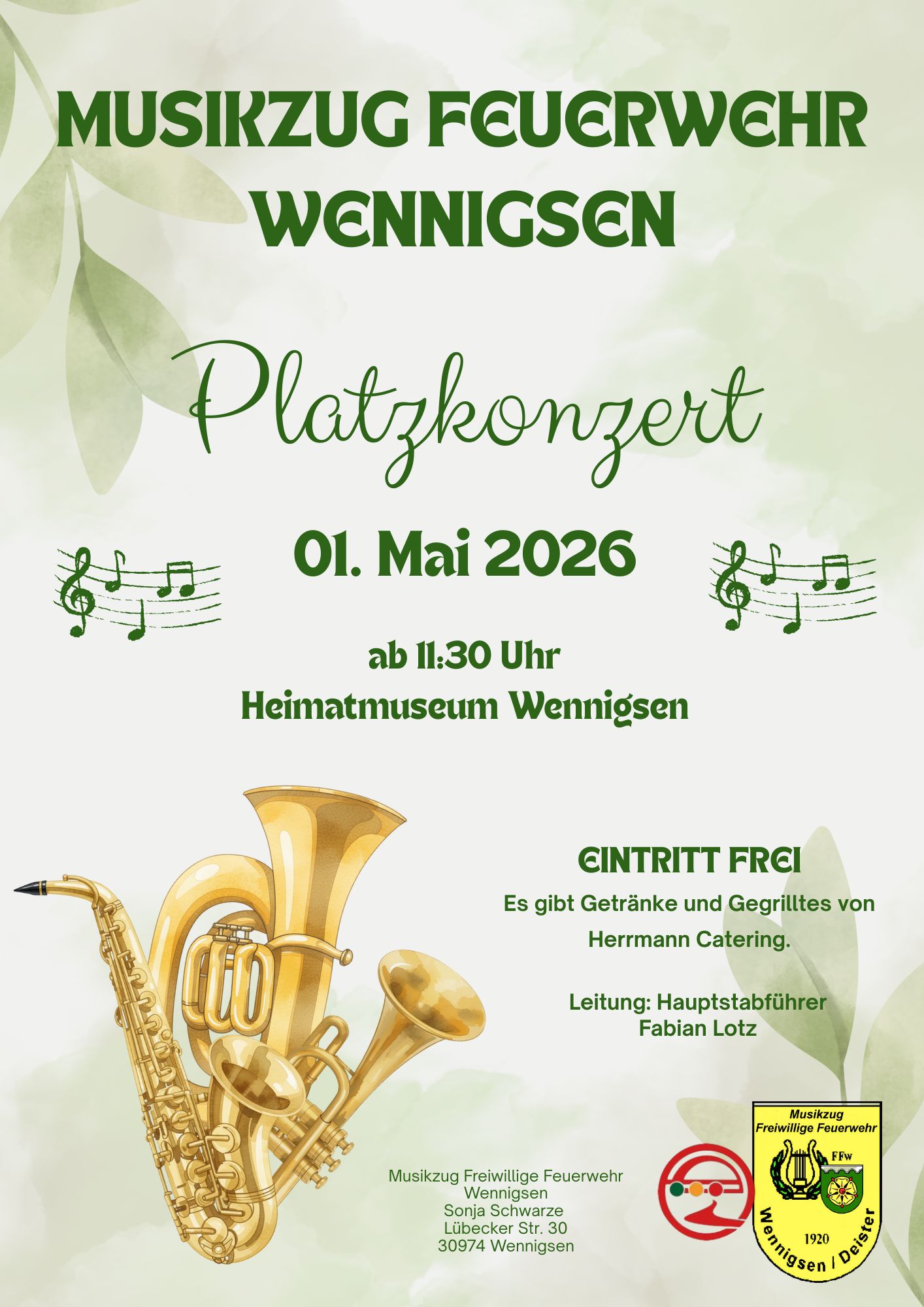 Platzkonzert zum 1. Mai